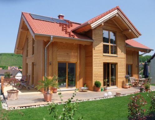 bezahlbares Familienglück budgetgerechtes Holzhaus
